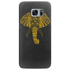 tribal print elephant geometric gold animals cool Samsung Galaxy S7 Edge Case
