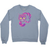 grinning like a cheshire cat 2 Crewneck Sweatshirt