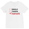 Too Busy Playing Fortnite V-Neck Tee