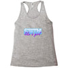 swim like a girl neon Racerback Tank