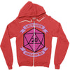 lady luck smile on me Zipper Hoodie