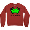 arcade player 2 Crewneck Sweatshirt