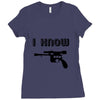 i love you and i know1 Ladies Fitted T-Shirt