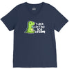 sad t rex V-Neck Tee