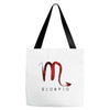 galaxy scorpio logo Tote Bags
