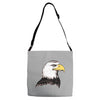 bald eagle Adjustable Strap Totes