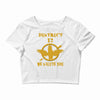 District 12 We Salute You Crop Top