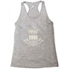 premium vintage 1981 classic perfectly aged limited edition Racerback Tank