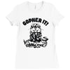 gopher it! Ladies Fitted T-Shirt