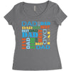 best dad Women's Triblend Scoop T-shirt