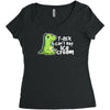 sad t rex Women's Triblend Scoop T-shirt