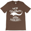 New Father 2018 Rokie Dept. T-Shirt