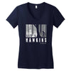 hawkins Women's V-Neck T-Shirt