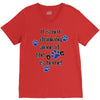 IT'S NOT DRINKING ALONE IF THE DOG IS HOME! V-Neck Tee