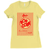 popcorn Ladies Fitted T-Shirt