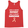 Once a Cancer Patient Now a Cancer Survivor Tank Top