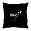 born to dart pfeil arrow bullseye triple double 180 club profi Throw Pillow