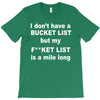fucket list T-Shirt
