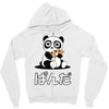 panda surprise Zipper Hoodie