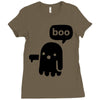 Ghost Of Disapproval Ladies Fitted T-Shirt