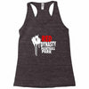 RED PAINBALL Racerback Tank