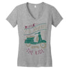 life is a journey, enjoy the ride Women's V-Neck T-Shirt
