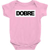 Dobre Black/White Baby Bodysuit