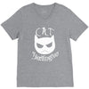 cat skellington V-Neck Tee