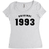 Original 1993 With Crown Women's Triblend Scoop T-shirt