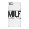 milf  man i love fishing iPhone 7 Shell Case