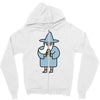 wizard pizza Zipper Hoodie