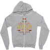 mordor dark ale Zipper Hoodie