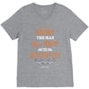 daddy the man the myth best daddy ever V-Neck Tee
