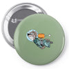 astronaut dog Pin-back button