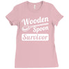wooden spoon survivor Ladies Fitted T-Shirt