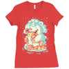polar bear Ladies Fitted T-Shirt