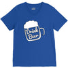 cool drink beer t shirt V-Neck Tee
