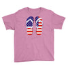 paire de tongues am&eacute;ricaine Youth Tee