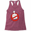 regular ghost Racerback Tank