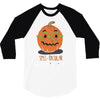 spec tacular pumpkin 3/4 Sleeve Shirt