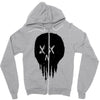 trickle skull Zipper Hoodie