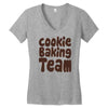 cookie baking team Women's V-Neck T-Shirt