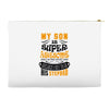 My Son Is Super Awesome His Stepdad Accessory Pouches