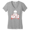 zombie hunter Women's V-Neck T-Shirt