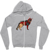 dead shepherd Zipper Hoodie