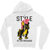style is the message Zipper Hoodie