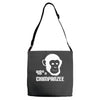 98% chimpanzee Adjustable Strap Totes