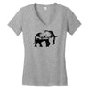 wild africa Women's V-Neck T-Shirt