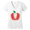apple cobba Women's V-Neck T-Shirt