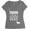nerdy in a good way 2 Women's Triblend Scoop T-shirt